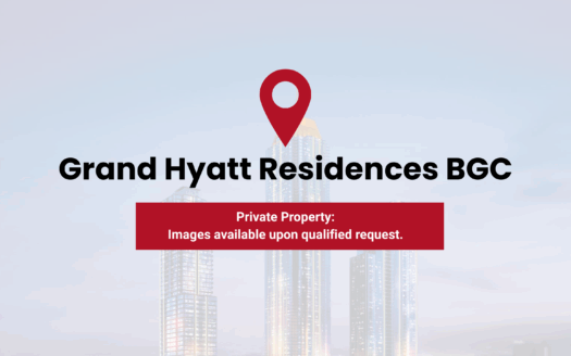 Grand Hyatt Residences BGC | 3BR Luxury Condo for Sale | 205 sqm | South Tower