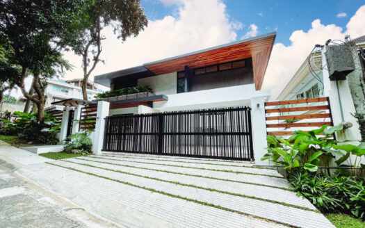 Ayala Heights Village House for Sale – 5BR Industrial Modern Home with Pool | Quezon City