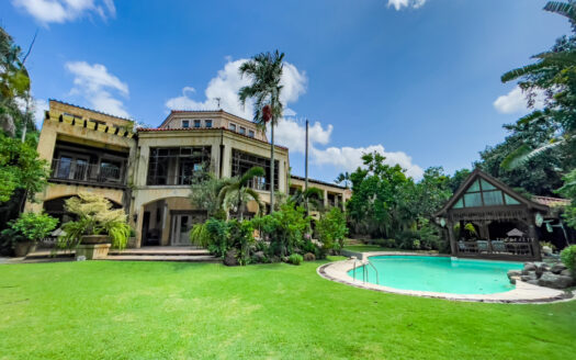 Ayala Alabang | Golf-Facing 5BR Estate with Pool & Solar Panels | 2,571 SQM Lot