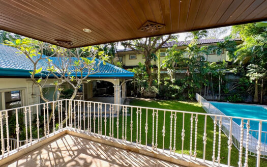 North Forbes Park – 4BR Corner House for Rent with Pool, Garden, and 8-Car Parking in Makati City | Property Code DR88-001277