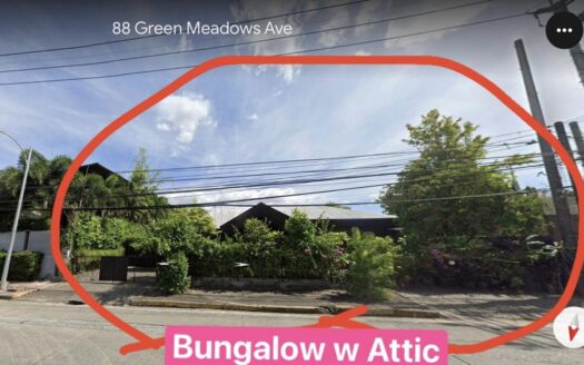 Greenmeadows Subdivision Quezon City – 875 SQM Residential Lot for Sale | ₱238M Firm Price